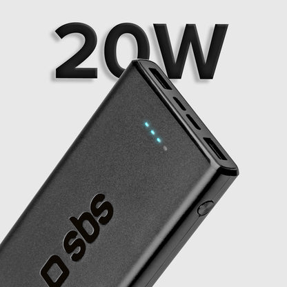 SBS Powerbank 10000 mAh Power Delivery 20W - black – image 10