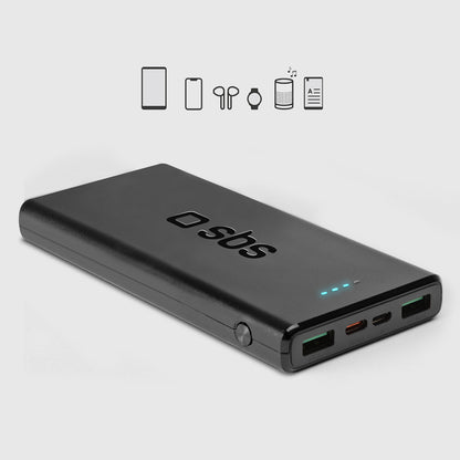 SBS Powerbank 10000 mAh Power Delivery 20W - black – image 9