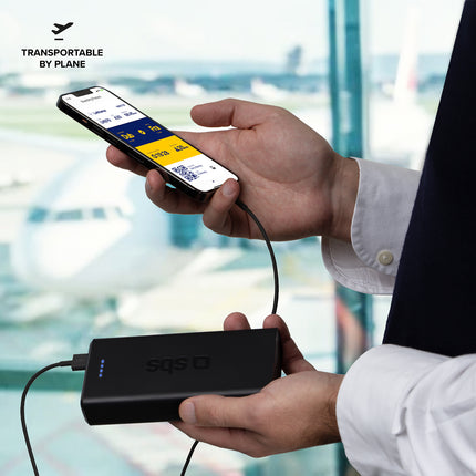 SBS Powerbank 20000 mAh USB-A USB-C - black – image 4