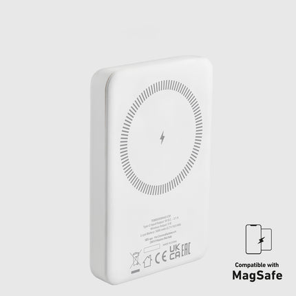 SBS Powerbank 5000 mAh USB-C compatible with MagSafe - white – image 8