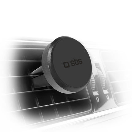 SBS Magnetic car holder for smartphone, diameter 33 mm for air vent - black – image 4