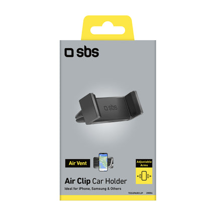 SBS Car holder for a smartphone on the air vent - black – image 2
