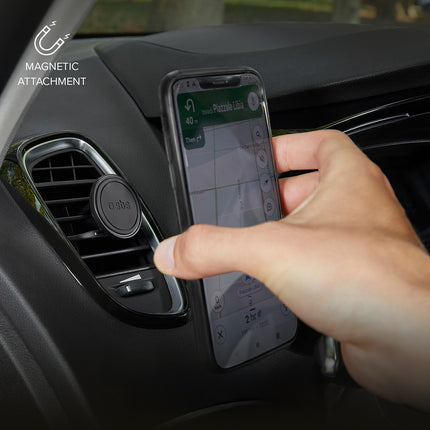 SBS Magnetic car holder for smartphone, diameter 33 mm for air vent - black – image 18