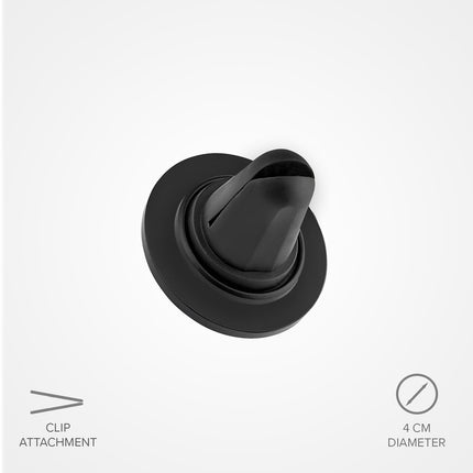 SBS Magnetic car holder for smartphone, diameter 33 mm for air vent - black – image 19