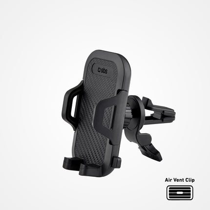 SBS Reinforced car holder for a smartphone on the air vent - black – image 5