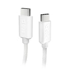 SBS Braided cable USB-C 60W 1.5m - gray