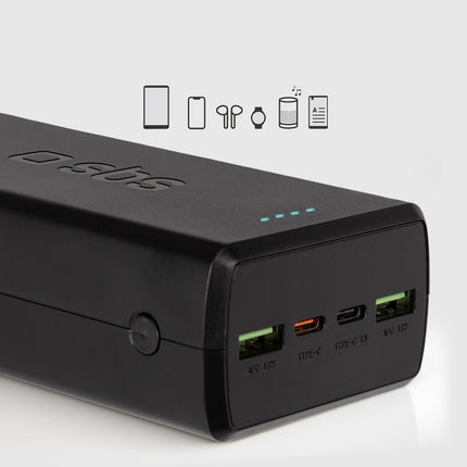 SBS Powerbank 30000 mAh USB-C USB-A - black – image 11