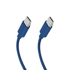 SBS Braided cable USB-C - USB-C 60W 1.5m - blue