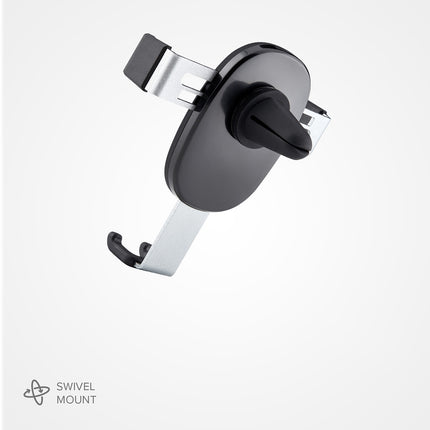 SBS Gravity car holder for a smartphone on the air vent - black – image 5