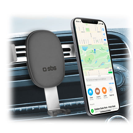 SBS Gravity car holder for a smartphone on the air vent - black – image 6