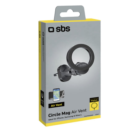 SBS MagSafe smartphone car holder - black – image 2