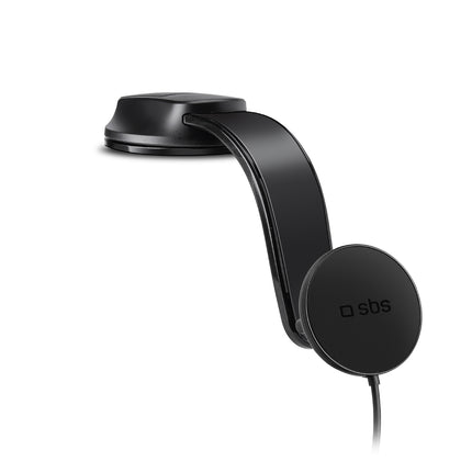 SBS Smartphone car holder with MagSafe inductive charger - black – image 4