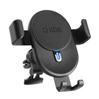 SBS Car holder for a smartphone with a 10W inductive charger - black