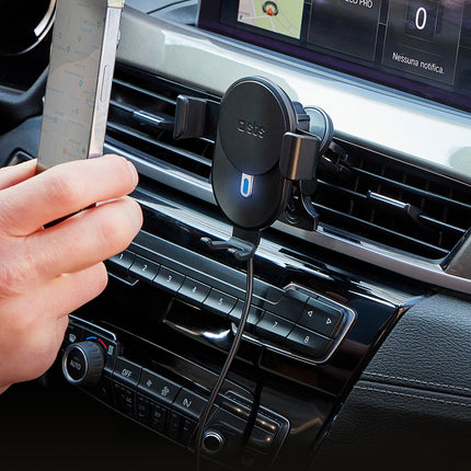 SBS Car holder for a smartphone with a 10W inductive charger - black – image 4
