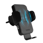 SBS Car smartphone holder with wireless charger for air vent - black
