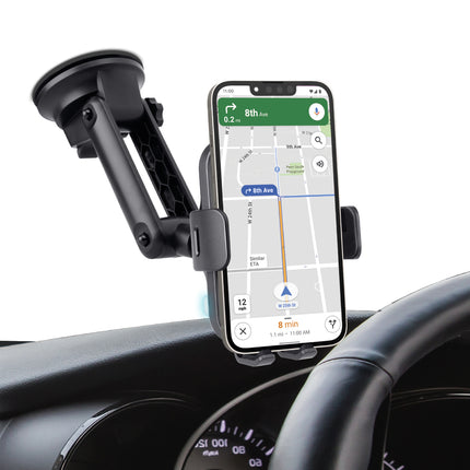 SBS Car holder with 15W wireless charger - black – image 2