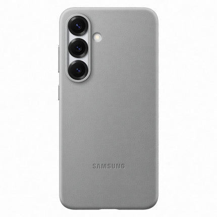 SAMSUNG Samsung KindSuit Case made of eco-leather back cover for Samsung Galaxy S25 - gray