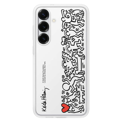 SAMSUNG Samsung Flipsuit Case silicone case for Samsung Galaxy S25+ - white