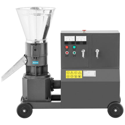 WIESENFIELD Pellet machine granulator pellet machine sawdust feed mobile 7.5 kW 400 V 300 kg/h dia. 200mm – image 7