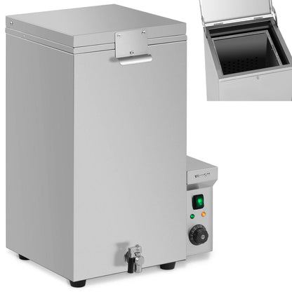 WIESENFIELD Scalding machine for poultry, chickens, turkeys, ducks, up to 5 pieces, 70 l, 1.8 kW