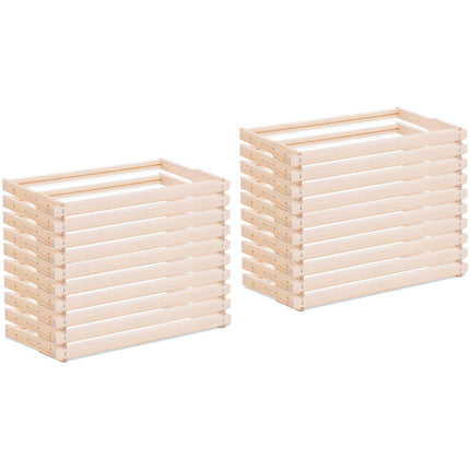 WIESENFIELD Box for Langstroth beehive striped pine barbed 232 mm - 20 pieces – image 2