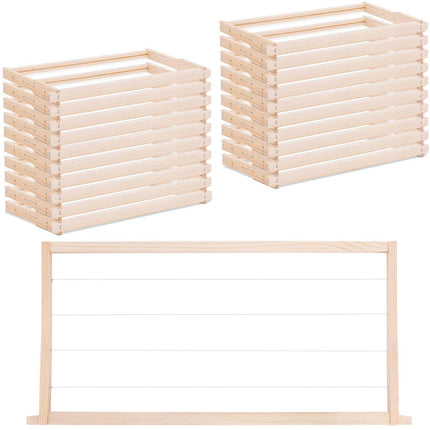 WIESENFIELD Box for Langstroth beehive striped pine barbed 232 mm - 20 pieces