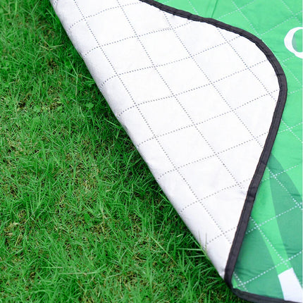 Qunature Picnic mat, waterproof tourist blanket, 2 x 2 m - green – image 4