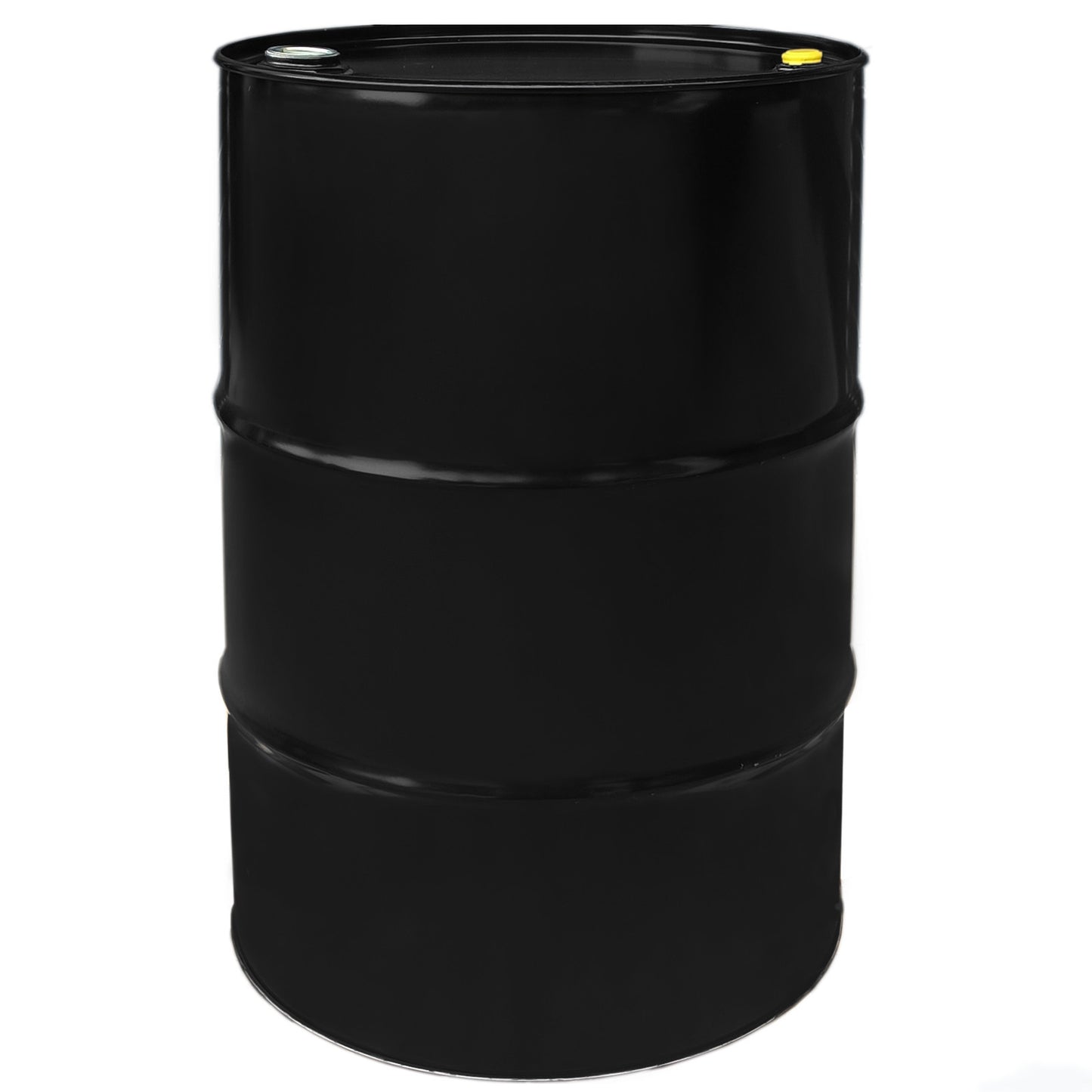 Beczkopol Steel metal barrel TH 216.5L with grooves, 3/4 and 2 caps in the lid - BLACK MIX