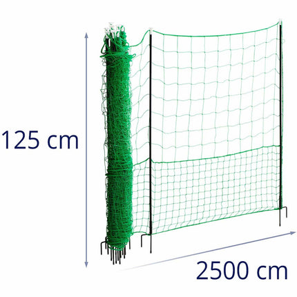 WIESENFIELD Mesh pen breeding security fence for poultry hens 1.25 x 25 m – image 8
