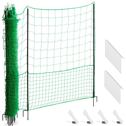 WIESENFIELD Mesh pen breeding security fence for poultry hens 1.25 x 25 m