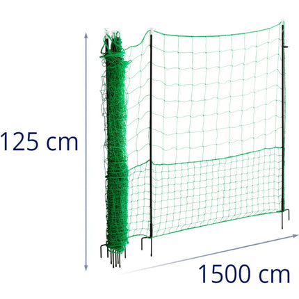 WIESENFIELD Mesh pen breeding security fence for poultry hens 1.25 x 25 m – image 17