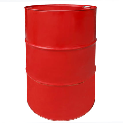Beczkopol Steel metal barrel TH 216.5L with grooves, 3/4 and 2 caps in the lid - RED MIX
