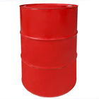 Beczkopol Steel metal barrel TH 216.5L with grooves, 3/4 and 2 caps in the lid - RED MIX