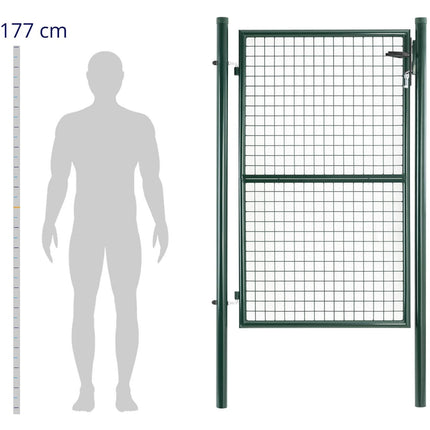 WIESENFIELD Gateway garden entrance made of steel 107.5 x 196 cm – image 3