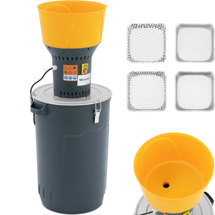 WIESENFIELD Grain grinder for corn and peas 60 l 400 kg/h 1300 W