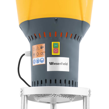 WIESENFIELD Corn and pea grain grinder with base 60 l 400 kg/h 1300 W – image 4