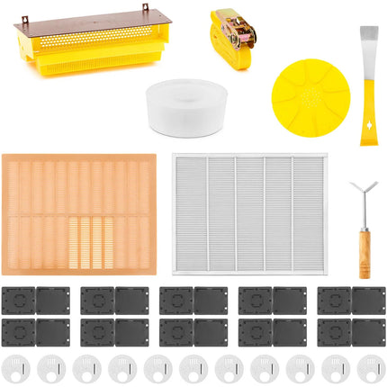 WIESENFIELD Set of bee-belt tools pollen trap for beetles - 28 pcs.