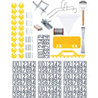 WIESENFIELD Set of beekeeper tools wire tensioner belt number bee on the bee - 45 pieces.