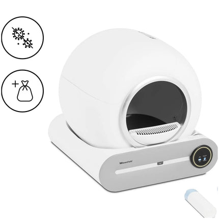 WIESENFIELD Self-cleaning cat litter box with plasma sterilization controlled by an application – image 2