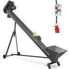 WIESENFIELD Screw feeder for pellets, grain, sawdust, 3 m, 7 adjustable heights, 1000 kg/h