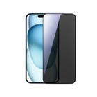 JOYROOM 2.5D Dustproof Privacy Tempered Glass with Black Frame for iPhone 15 Plus/16 Plus