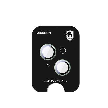 JOYROOM Protective glass for iPhone 15/15 Plus lenses - green