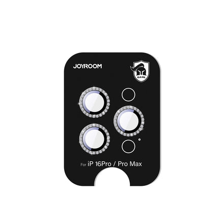 JOYROOM Protective glass for iPhone 16 Pro/16 Pro Max lenses - black – image 3