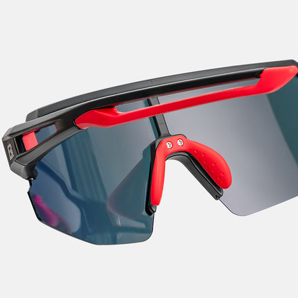 ROCKBROS Polarized cycling glasses for children with a UV filter - white and blue – image 3