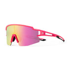 ROCKBROS Polarized cycling glasses for children with a UV filter - pink