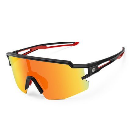 ROCKBROS Polarized cycling glasses for children with UV filter - black – image 2