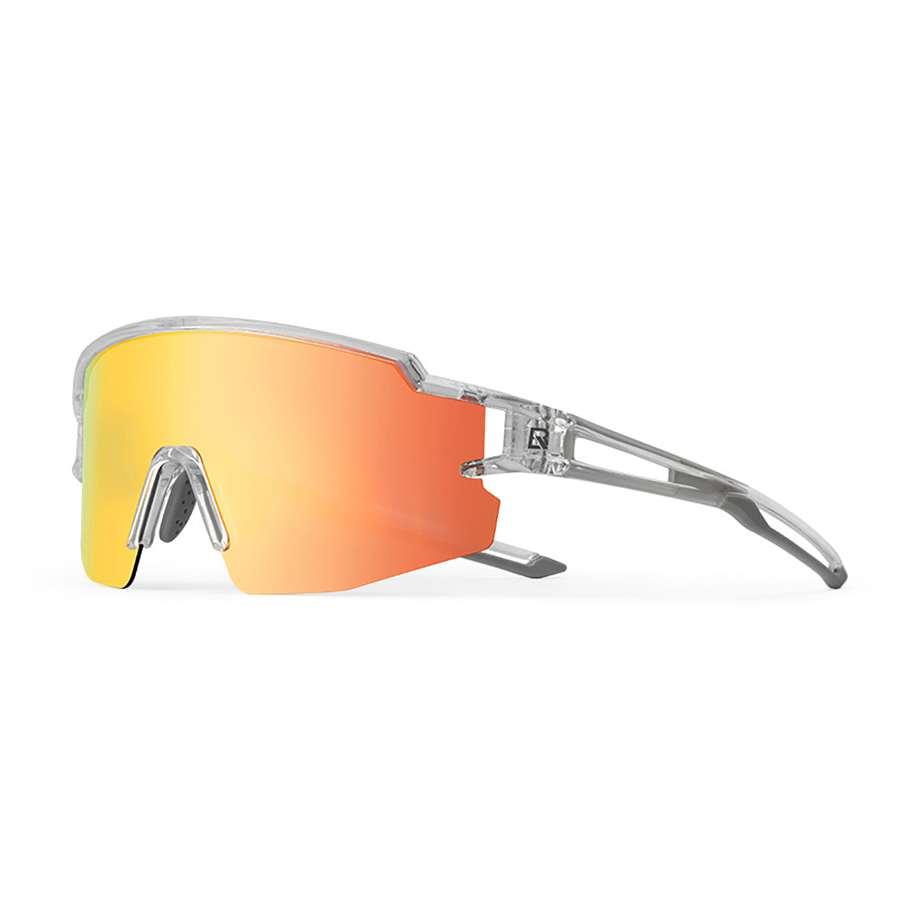 ROCKBROS Polarized cycling glasses for children with UV filter - gray