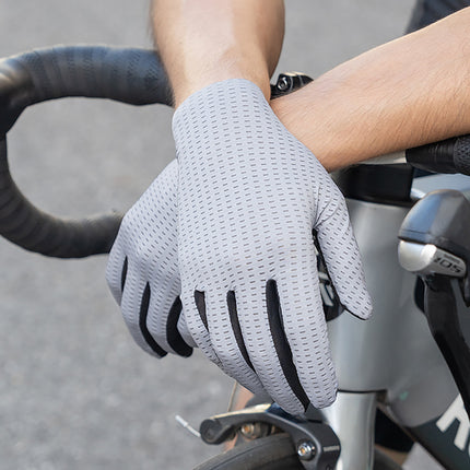 ROCKBROS Breathable cycling gloves full size XL - green – image 10