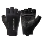 ROCKBROS Short fingerless cycling gloves, size S - black