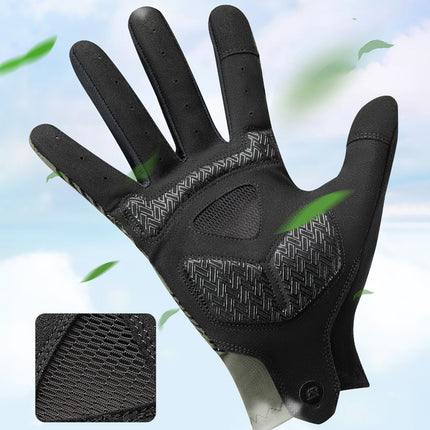 ROCKBROS Full size XXL shock-absorbing cycling gloves - black – image 3